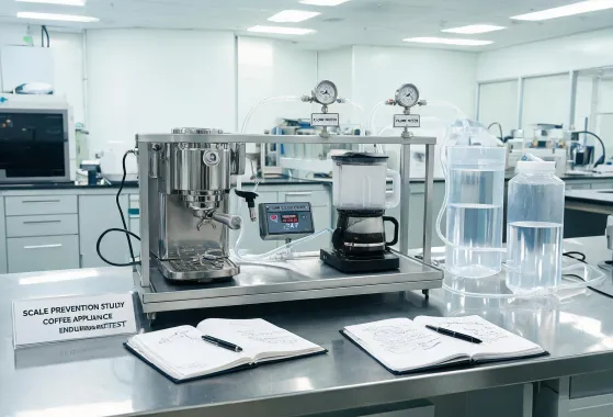 Coffee maker endurance testing