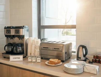 Hospitality breakfast appliance setup