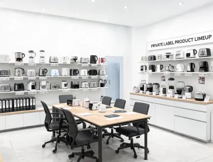 Distributor appliance showroom