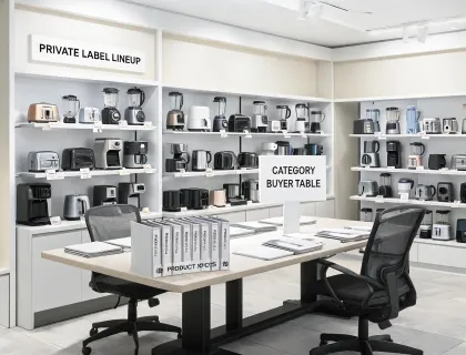 Appliance distributor showroom